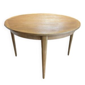 Table ronde scandinave années 60