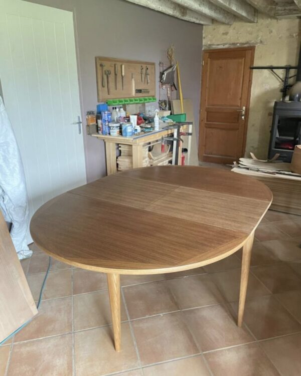 Table ronde scandinave années 60 – Image 10