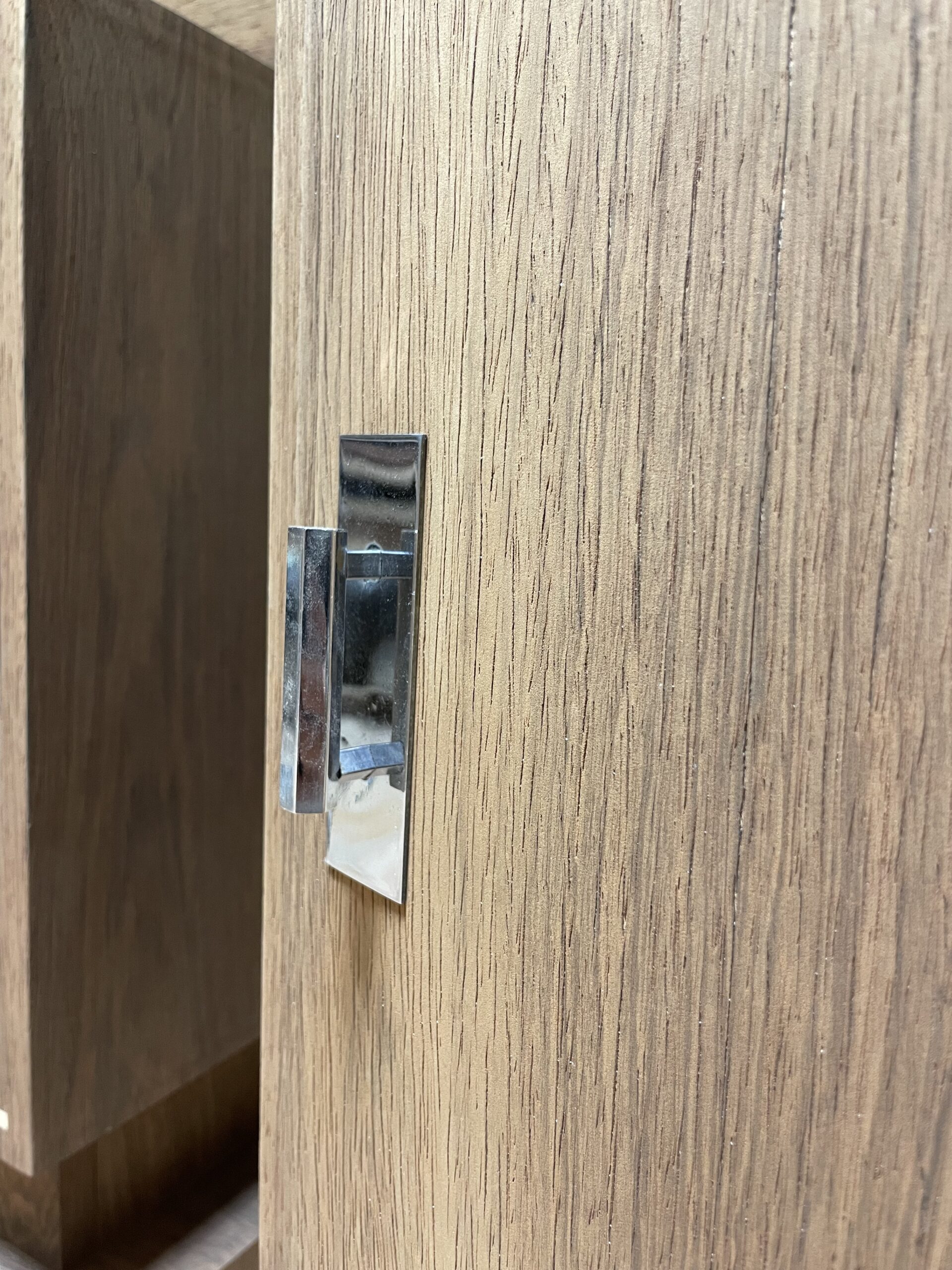 Paire de chevet Art Déco années 40 en noyer – Image 3